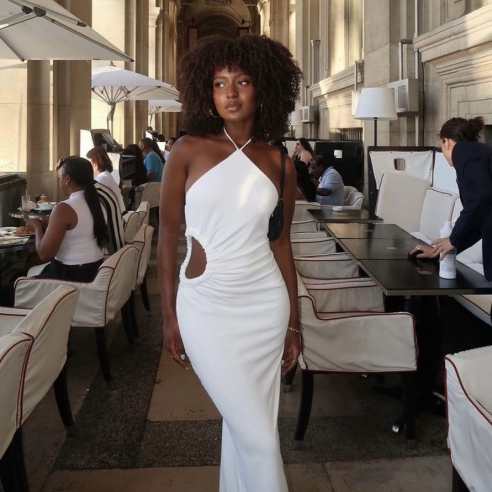 Goddess dress - white
